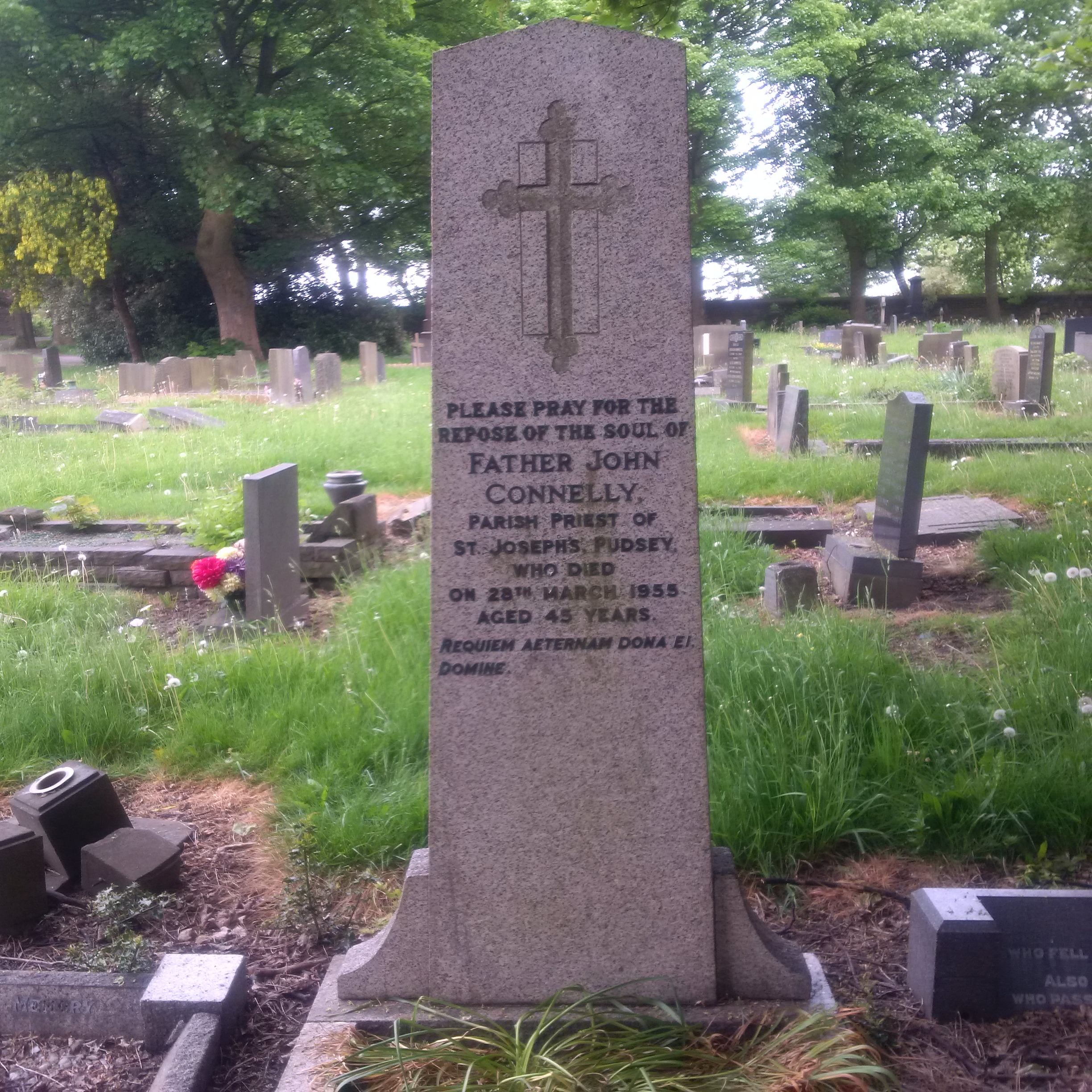 Father Connelly's Gravestone